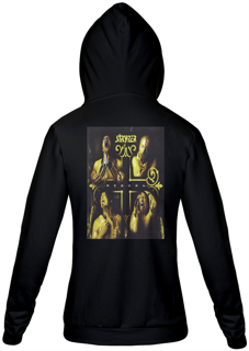 Nome do produto Moletom com Zíper Unissex Stryper