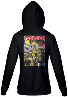 Nome do produto Moletom com Zíper Unissex Iron Maiden