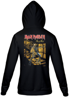 Nome do produto Moletom com Zíper Unissex Iron Maiden
