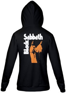 Nome do produto Moletom com Zíper Unissex Black Sabbath