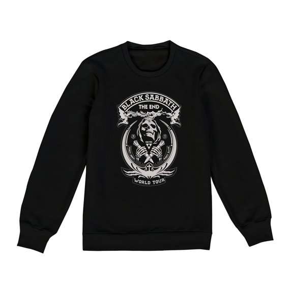 Moletom Manga Longa Black Sabbath