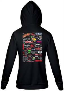 Nome do produto Moletom com Zíper Unissex Lendas do Metal