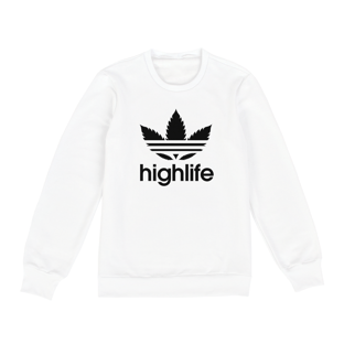 Nome do produtoMoleton fechado Highlife Branco