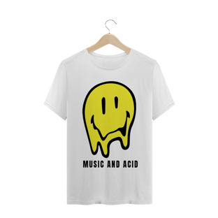 Nome do produtoCamiseta Music and Acid