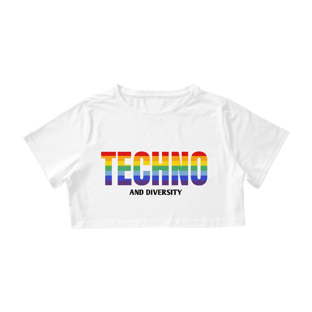 Nome do produtoCropped Branco Techno Diversity