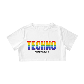 Cropped Branco Techno Diversity