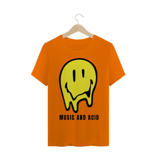 Nome do produtoCamiseta Music and Acid