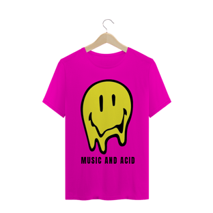 Nome do produtoCamiseta Music and Acid