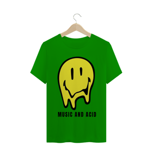 Nome do produtoCamiseta Music and Acid