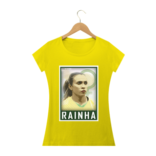 Nome do produto CAMISETA RAINHA MARTA FEMININA - Brasil