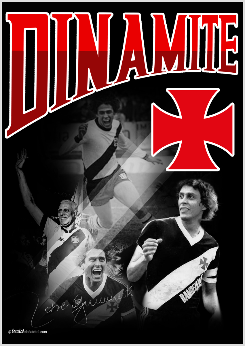 Nome do produto: POSTER ROBERTO DINAMITE - Vasco da Gama