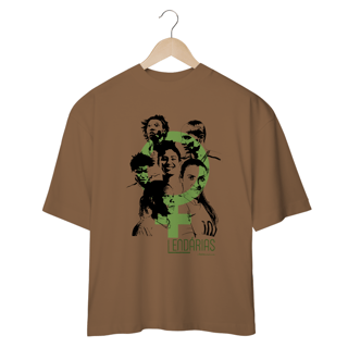 Nome do produto Camiseta Oversized Lendárias - Brasil