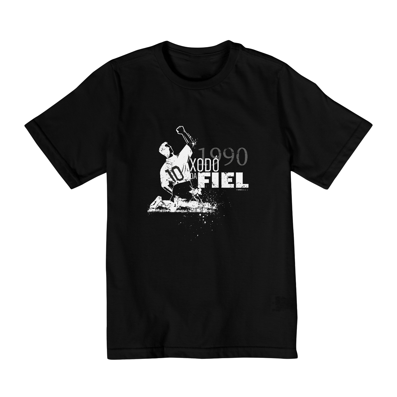 CAMISETA INFANTIL XODÓ DA FIEL 1990 (2 A 8 ANOS)