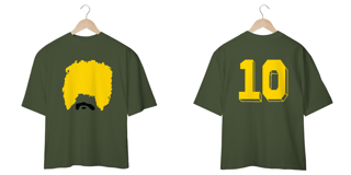 Nome do produto Camiseta Oversized Valderrama 10 (frente e verso)