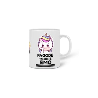 Nome do produto CANECA PAGODE TAMBÉM É EMO