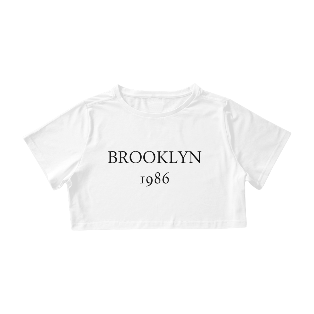 Nome do produto: Camisa Cropped ▸ Brooklyn 1986