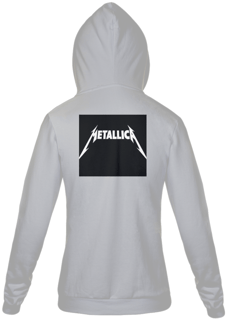 Nome do produto moleton com ziper unisex