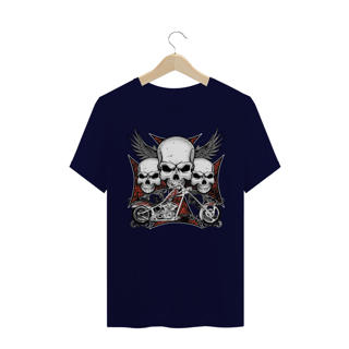 Nome do produto Caveiras - Camisa Caveira Moto