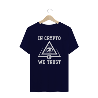 Nome do produto Criptos - Camisa InCrypto We Trust