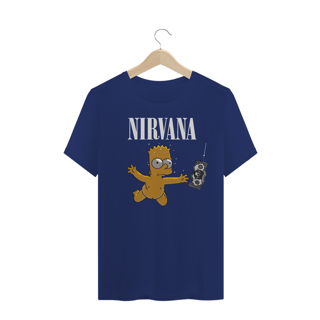 Nome do produto Bandas - Camisa Nirvana Bart Dolar