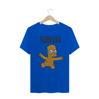 Nome do produto Bandas - Camisa Nirvana Bart
