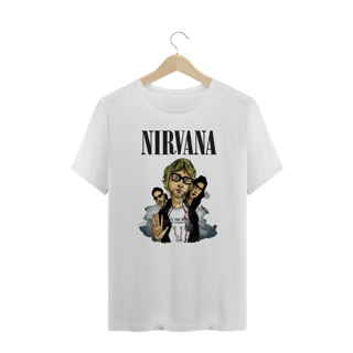 Nome do produto Bandas - Camisa Nirvana - Caricaturas