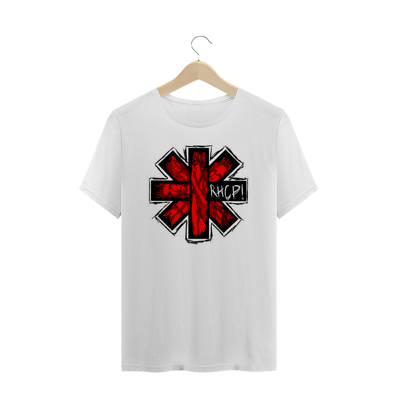 Bandas - Camisa Red Hot