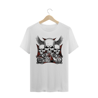 Nome do produto Caveiras - Camisa Caveira Moto