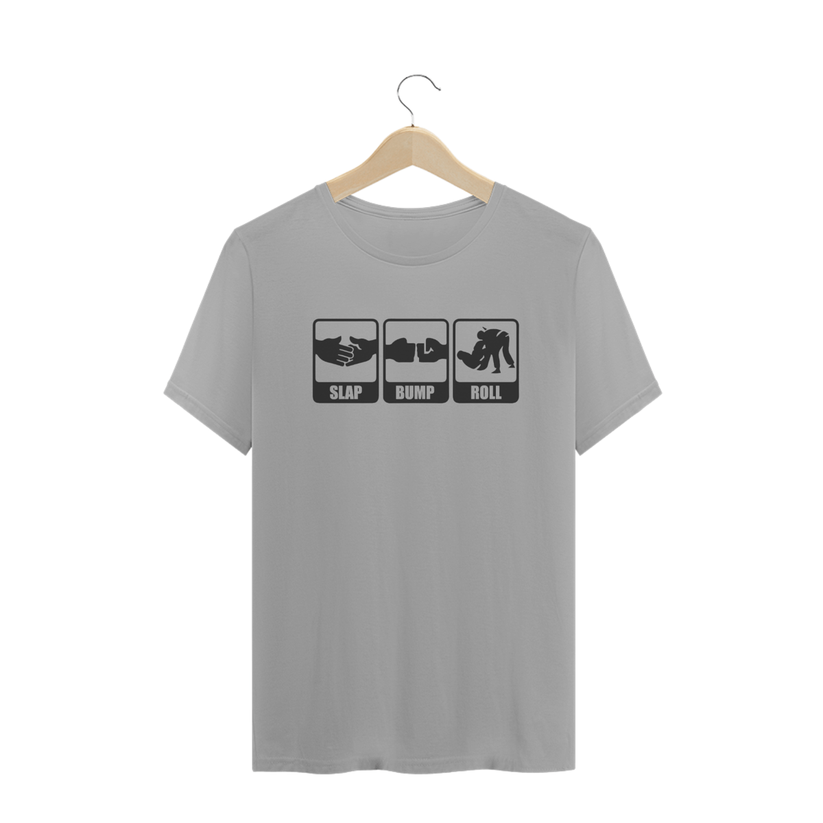 Nome do produto: Jiu-jitsu - Camisa Slap, Bump, Roll