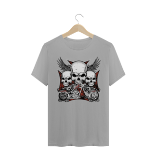 Nome do produto Caveiras - Camisa Caveira Moto
