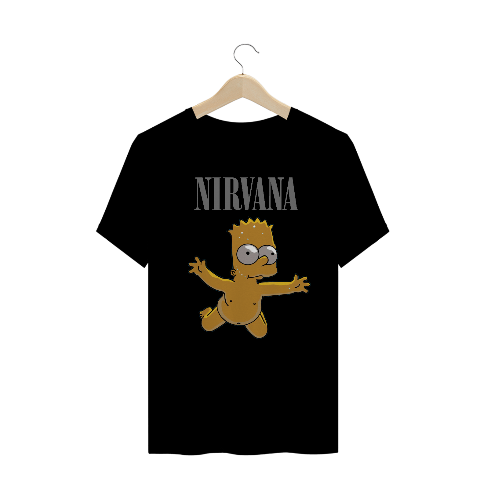 Bandas - Camisa Nirvana Bart