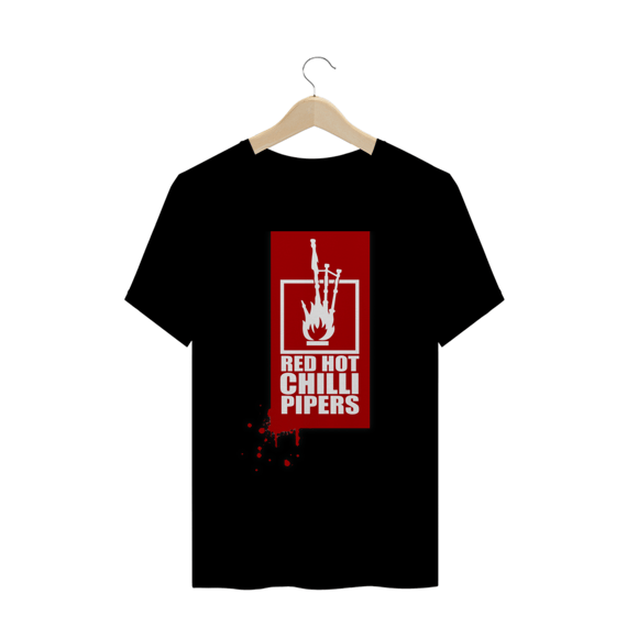 Bandas - Camisa Red Hot Chili Pipers
