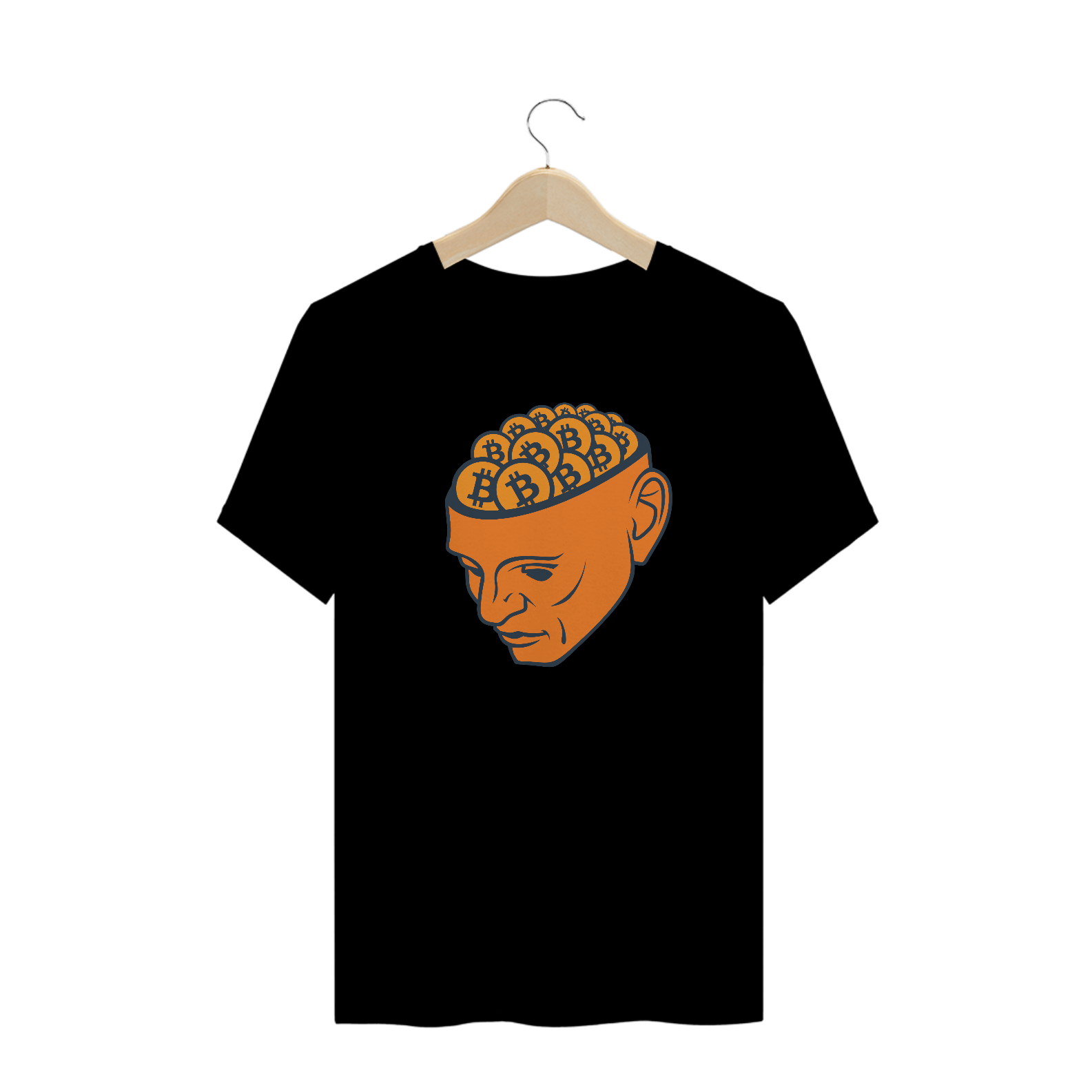 Criptos - Camisa Bitcoin Head