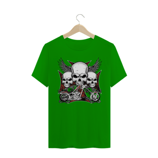 Nome do produto Caveiras - Camisa Caveira Moto