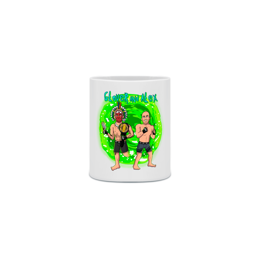 Caneca Glover e Alex