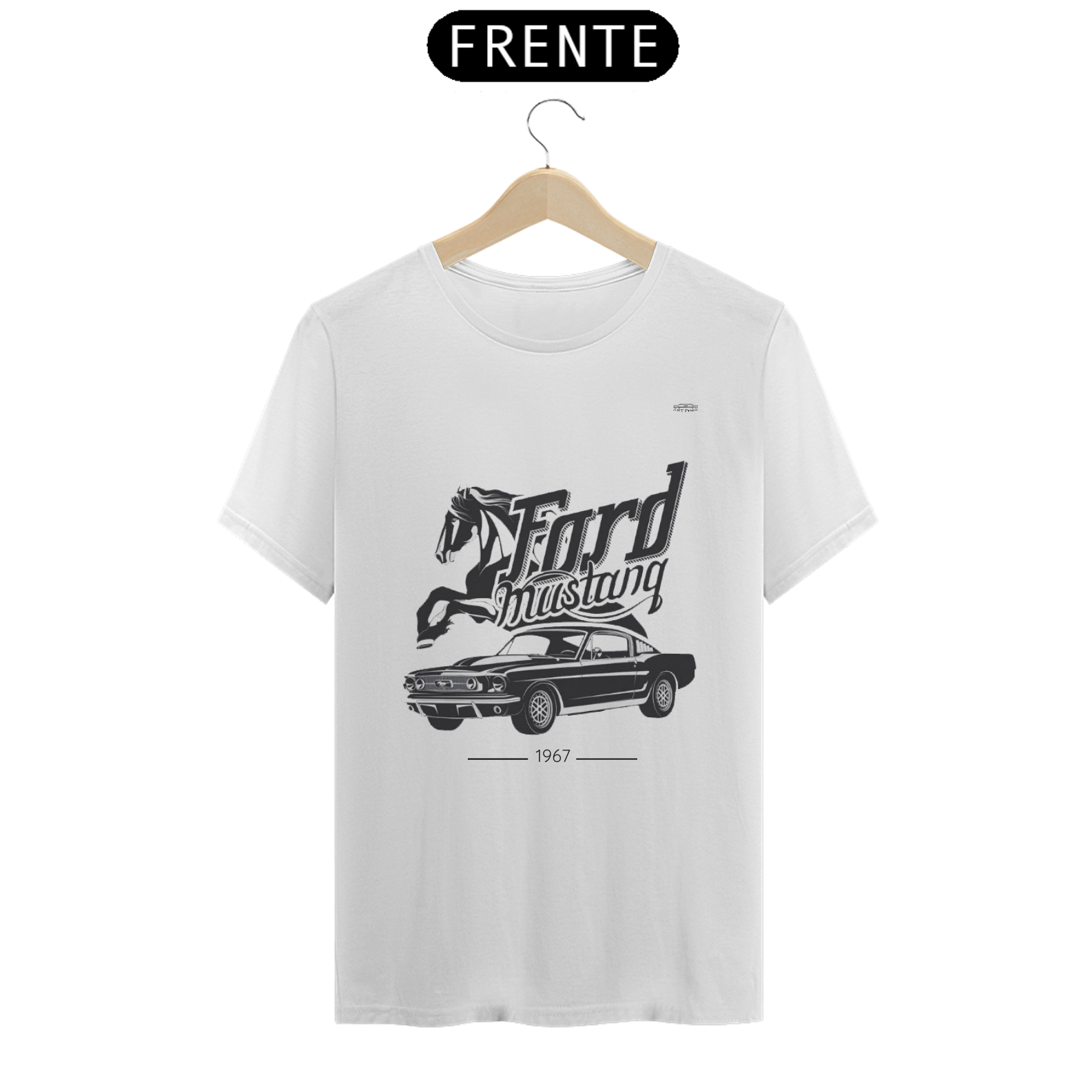 Camiseta ART Prime Masculina Ford Mustang 1967