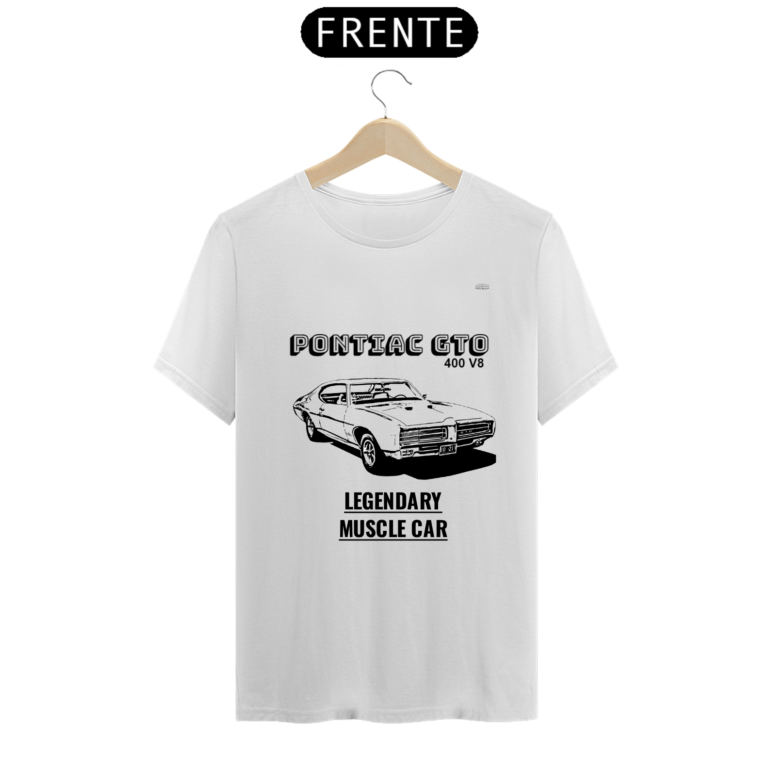 Camiseta ART Prime Masculina Pontiac GTO