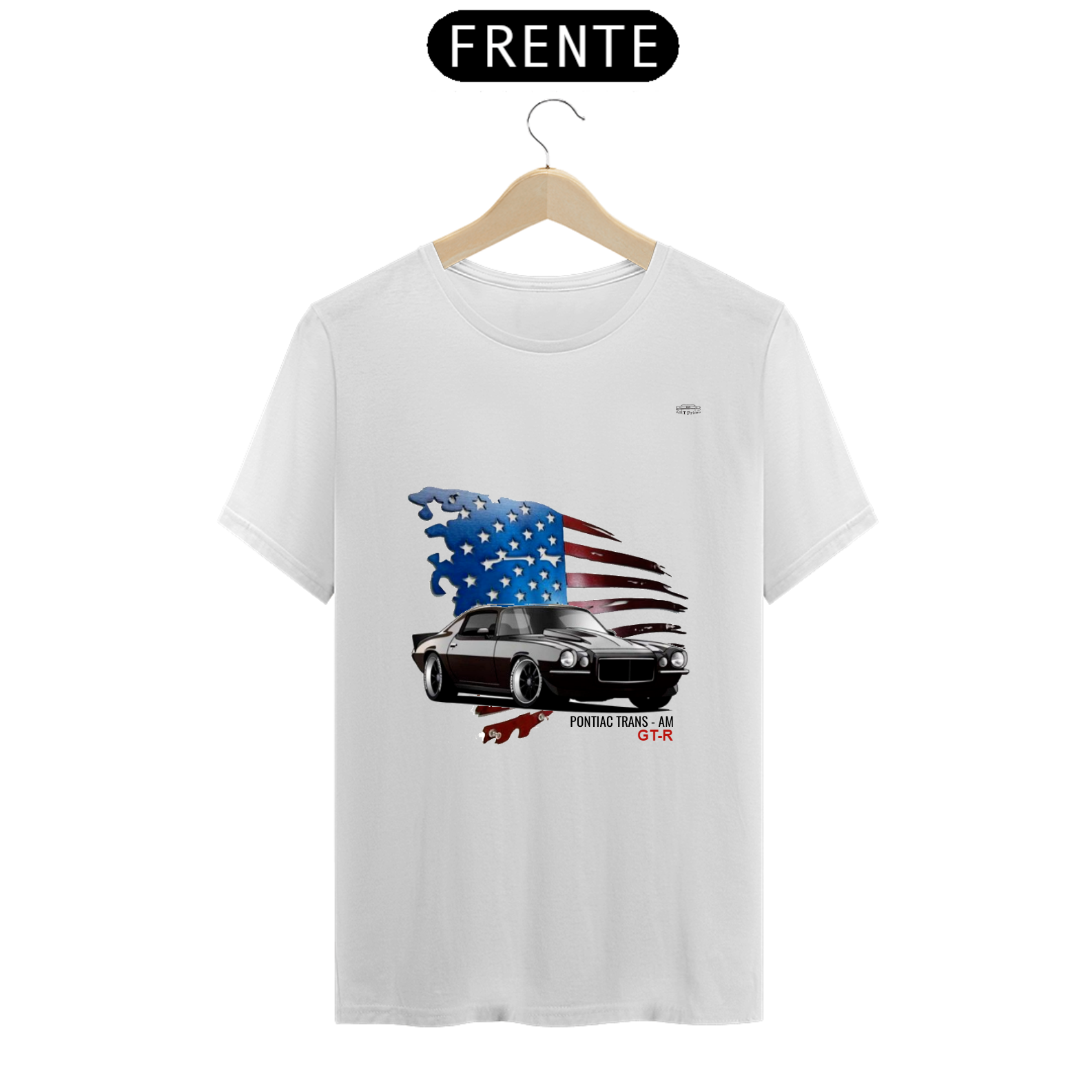 Camiseta ART Prime Masculina Pontiac Trans - Am GT-R