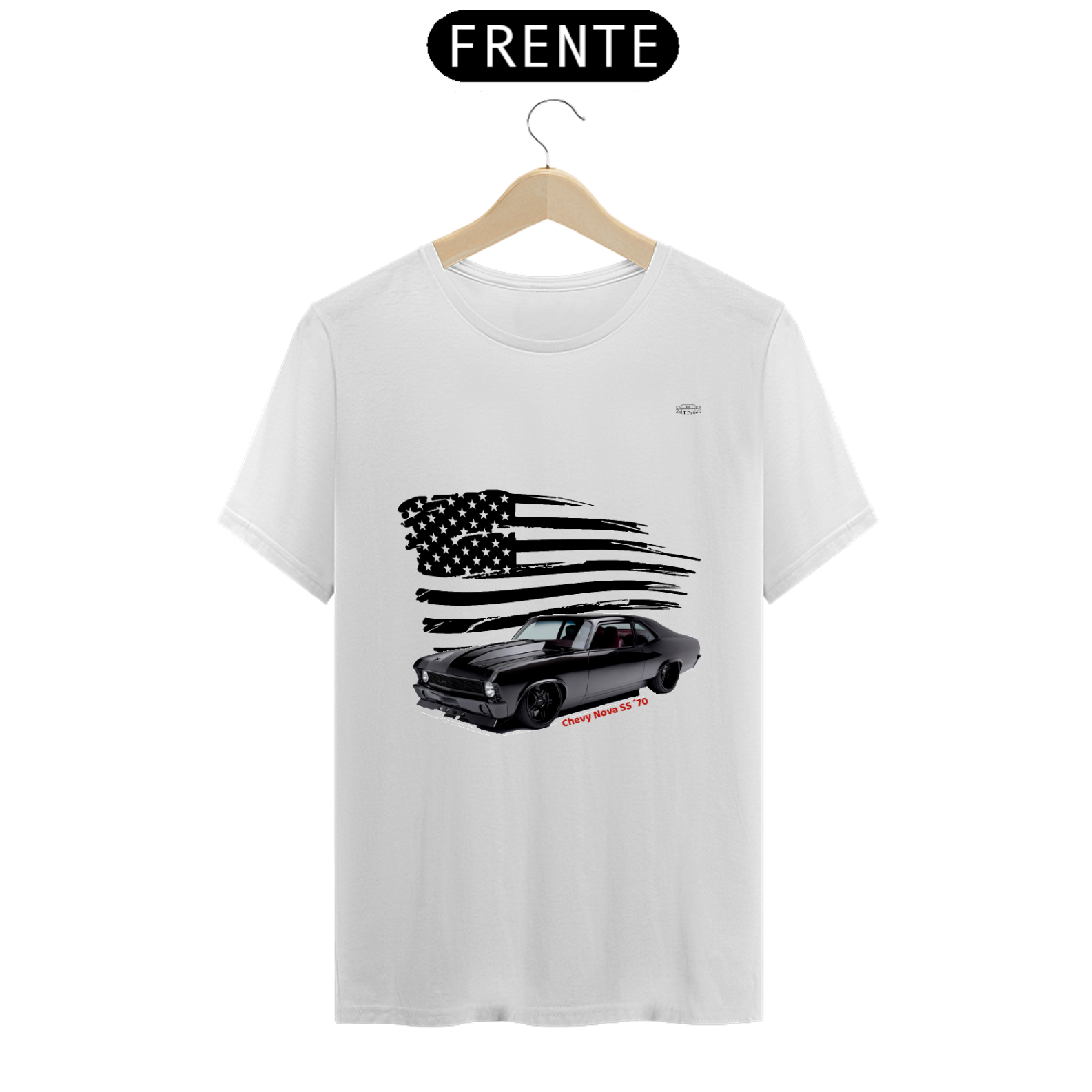 Camiseta ART Prime Masculina Chevy Nova ´70