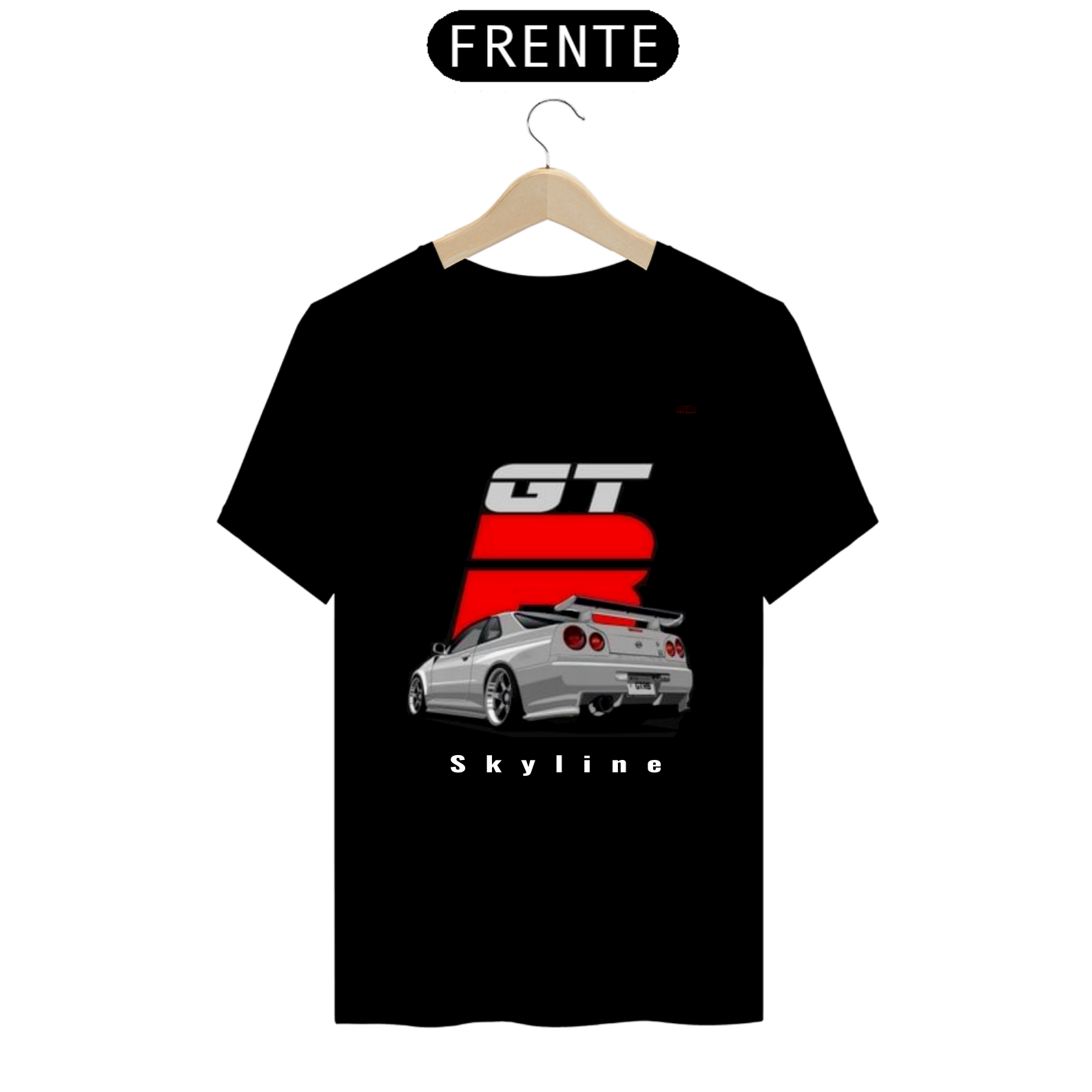 Camiseta ART Prime Masculina Skyline GTR