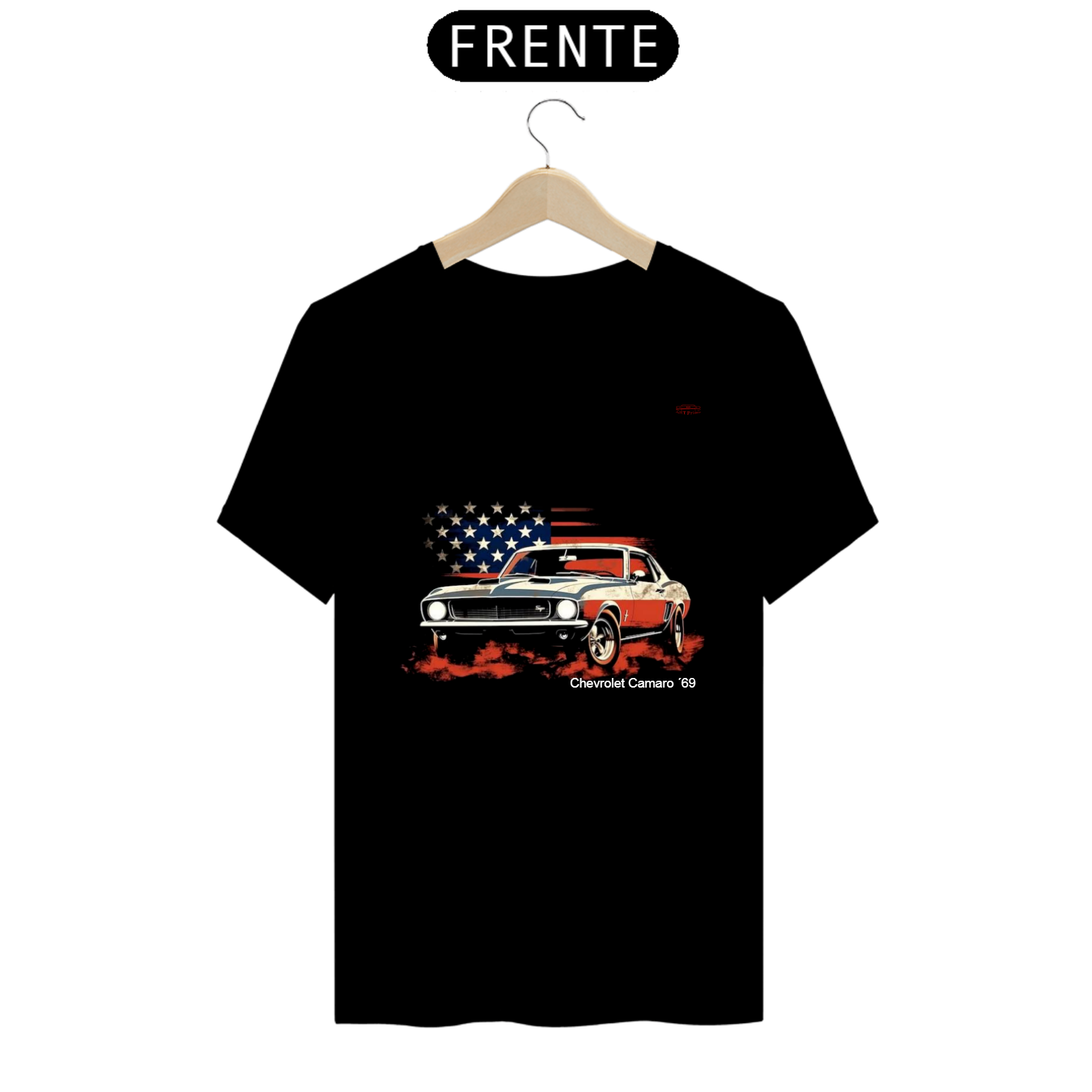 Camiseta ART Prime Masculina Chevrolet Camaro ´69