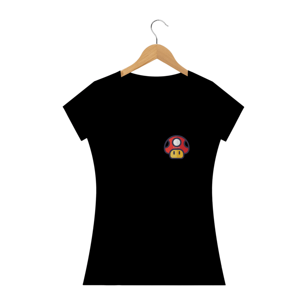 Nome do produto: Camiseta Cogumelo Mario