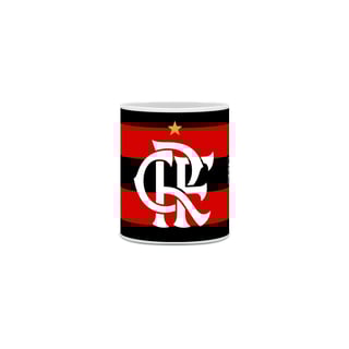 Nome do produto Caneca Listrada Clube de Regatas Flamengo