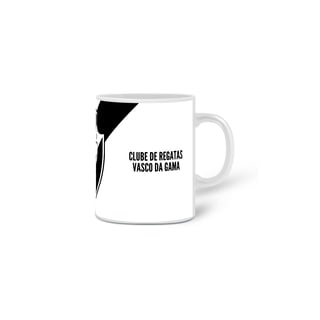 Caneca Branca Clube de Regatas Vasco da Gama