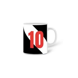 Nome do produto Caneca Vasco da Gama - Camisa 10 Preta