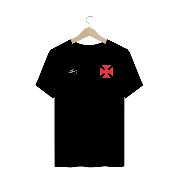 Camisa Vasco Preta/Cinza