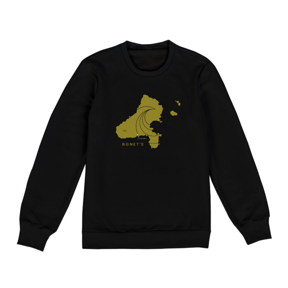 Moletom Mapa Dourado