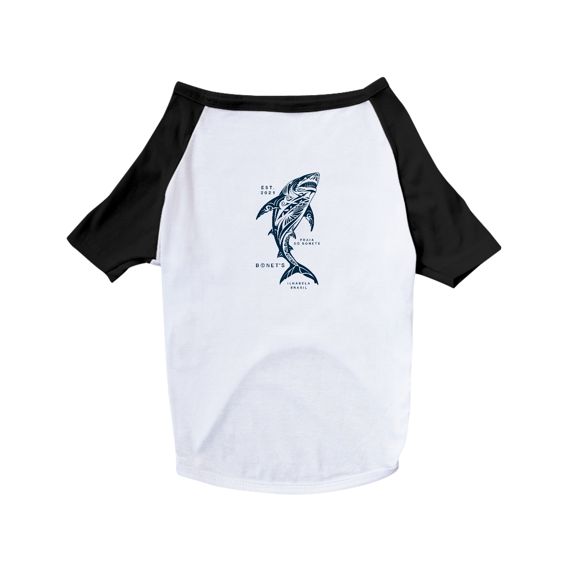 Camiseta Pet Dog Tubarão