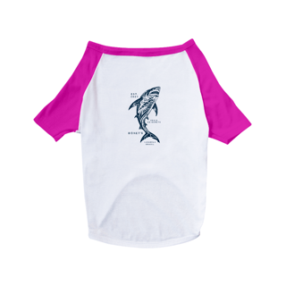 Nome do produto Camiseta Pet Dog Tubarão