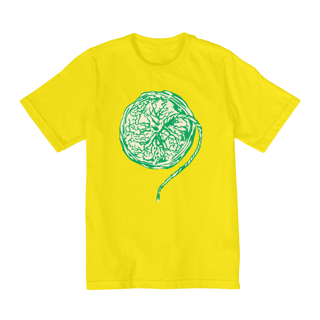 Nome do produto Camiseta PLACENTA (verde água e creme)